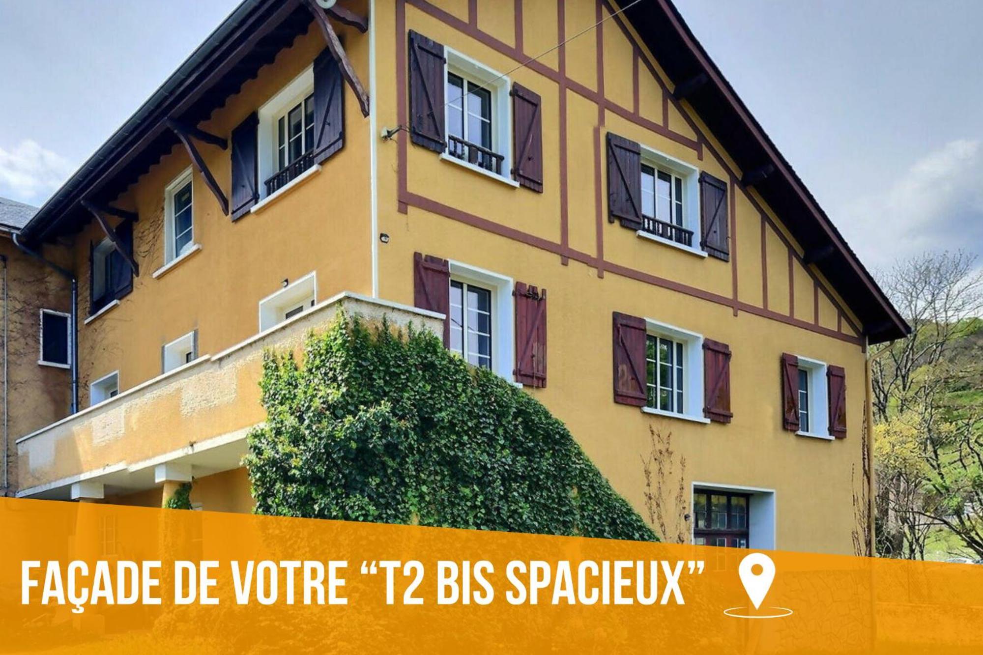 Magnifique, T2 Bis Spacieux & Calme, Neuf, Parking Gerde المظهر الخارجي الصورة